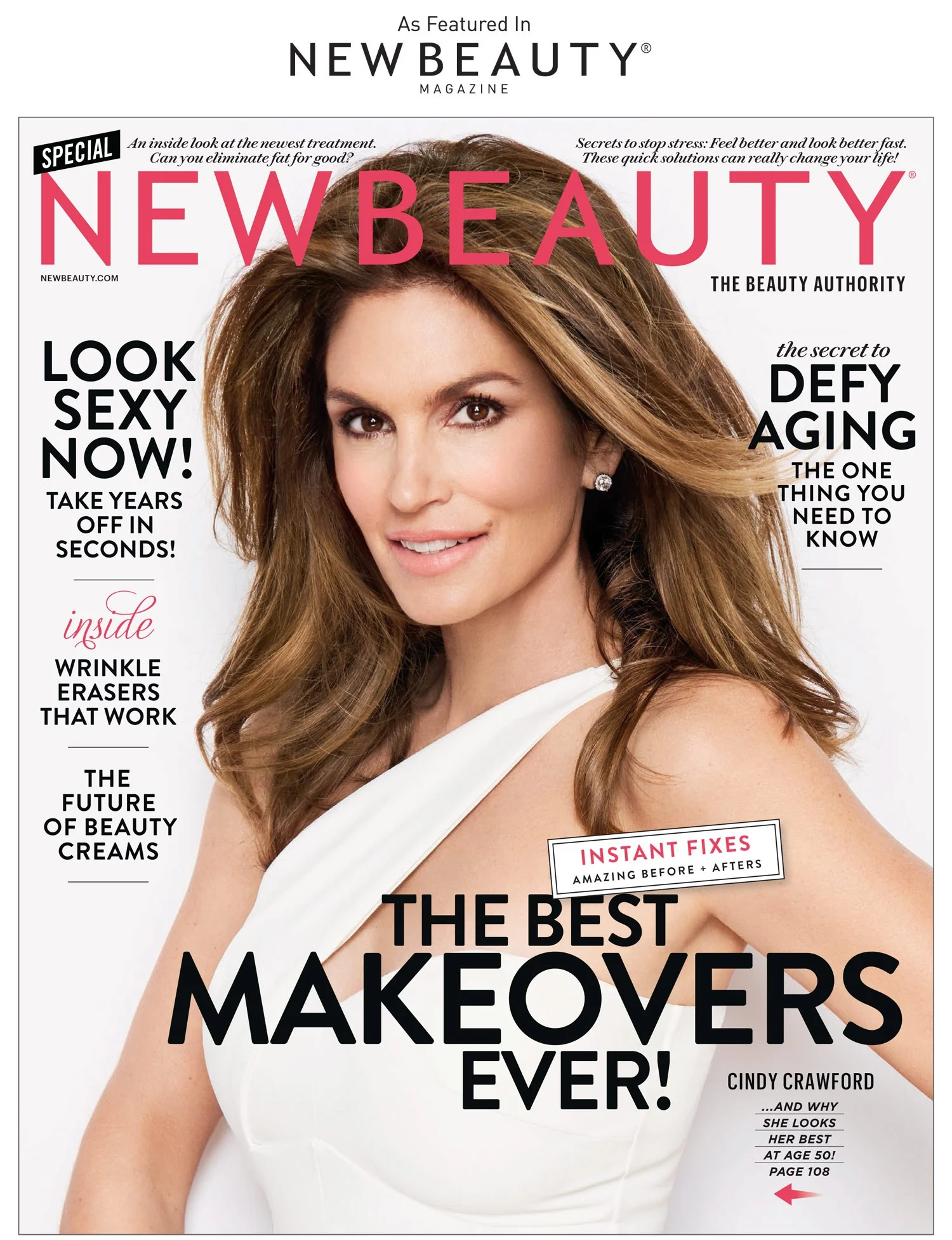 Dr. Francis is featured in this article of New Beauty January issue - cover